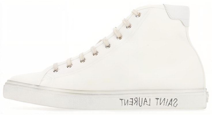 Saint Laurent Malibu Mid 'Optic White' 606075-GUZ20-9030 Buy Saint Laurent Malibu Mid 'Optic White' 606075-GUZ20-9030