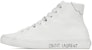 Saint Laurent Malibu Mid 'Optic White' di Putih Optik 649249-00NG0-9030
