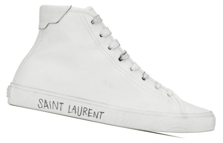 Order Saint Laurent Malibu Mid ''Bianco Ottico'' 649249-00NG0-9030