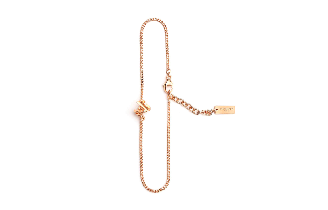 Order Pulsera Unisex de Latón Metálico SAINT LAURENT Estilo Pareja. 670469Y15008030