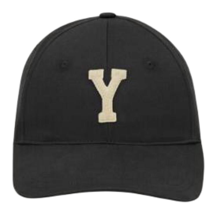 SAINT LAURENT Monogram Baseball Cap Unisex Black 8168713YR571078