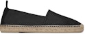 Saint Laurent Monogram Espadrilles 'Black' 5096160AS001000