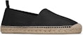 Saint Laurent Monogram Espadrilles 'Black' 5096160AS001000
