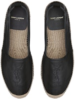 圣罗兰Monogram麻绳鞋“黑色” 5096160AS001000 Shop 圣罗兰Monogram麻绳鞋“黑色” 5096160AS001000