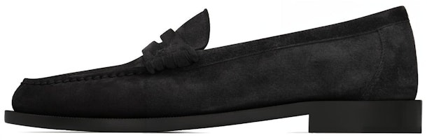 Saint Laurent Monogram Loafer 'Black Velvet' 6490072OY001000 Saint Laurent Monogram Loafer 'Black Velvet' 6490072OY001000