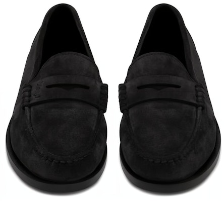 サンローラン モノグラム ベルベットローファー (黒) 6490072OY001000 Shop サンローラン モノグラム ベルベットローファー (黒) 6490072OY001000