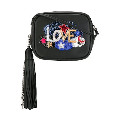 Saint Laurent Monogram Love Blogger Glitter Black/Multicolor