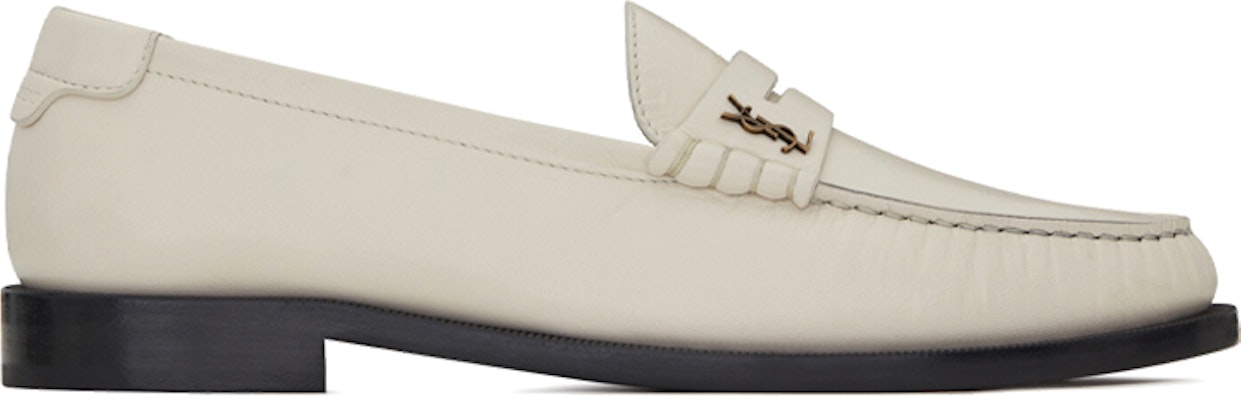 圣罗兰标识镍币乐福鞋‘顺滑白色皮革’ 6304741ZJTT1906 Order 圣罗兰标识镍币乐福鞋‘顺滑白色皮革’ 6304741ZJTT1906