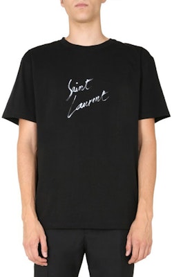 圣罗兰多色印花短袖男士T恤黑色 480406YB1GN9787 Purchase 圣罗兰多色印花短袖男士T恤黑色 480406YB1GN9787