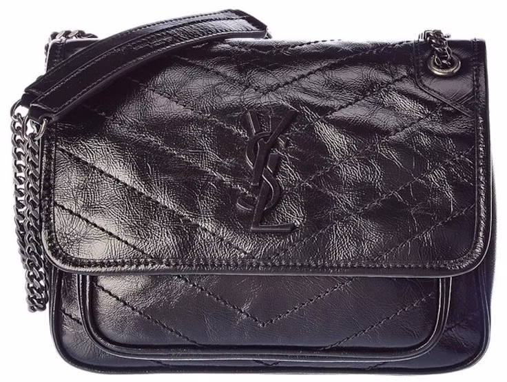 saint-laurent-niki-baby-crinkled-leather-shoulder-bag-black