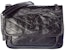 Saint Laurent Niki Baby Crinkled Leather Shoulder Bag Black