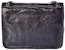 Saint Laurent Niki Baby Crinkled Leather Shoulder Bag Black