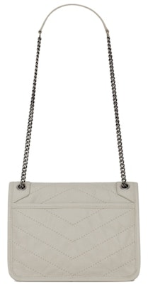 Saint Laurent Niki Baby Crinkled Vintage Blanc Vintage Order Saint Laurent Niki Baby Crinkled Vintage Blanc Vintage