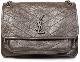 Saint Laurent Niki Bag Monogram Brown Saint Laurent Niki Bag Monogram Brown