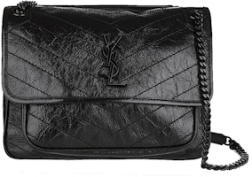 Saint Laurent Niki Shoulder Bag Medium Black Saint Laurent Niki Shoulder Bag Medium Black