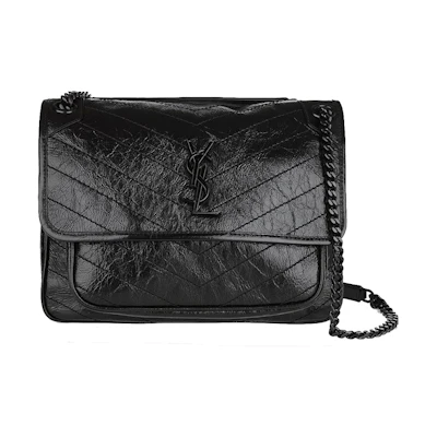 Saint Laurent Niki Shoulder Bag Medium Black