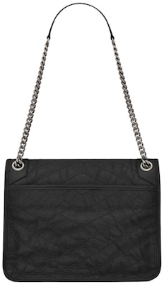 Saint Laurent Niki Shoulder Bag Medium Crinkled Vintage Black Order Saint Laurent Niki Shoulder Bag Medium Crinkled Vintage Black