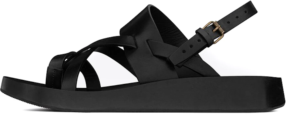 Saint Laurent Noah Sandals 'Smooth Black Leather' 64900512k001000 Buy Saint Laurent Noah Sandals 'Smooth Black Leather' 64900512k001000