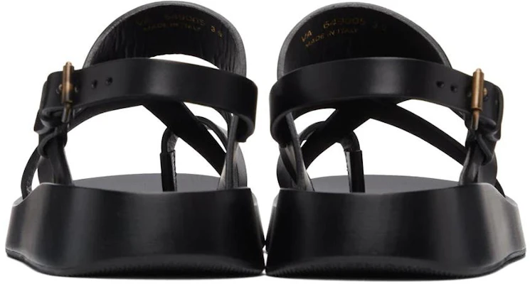 Saint Laurent Noah Sandals 'Smooth Black Leather' 64900512k001000 Purchase Saint Laurent Noah Sandals 'Smooth Black Leather' 64900512k001000