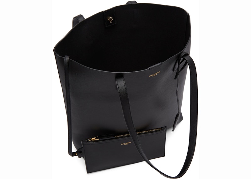 Saint Laurent North-South Shopping Tote Black 圖 3