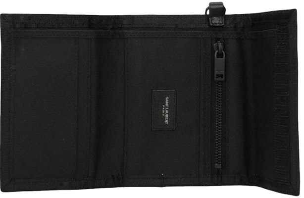 Saint Laurent Nuxx Chain Wallet in Nylon Black Order Saint Laurent Nuxx Chain Wallet in Nylon Black
