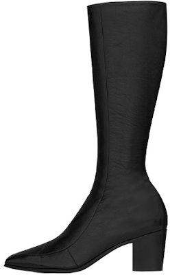 Saint Laurent Otto Leather Zip Boots 'Black Smooth' 71103825N001000 Buy Saint Laurent Otto Leather Zip Boots 'Black Smooth' 71103825N001000