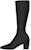 Saint Laurent Otto Kasut Kulit Zip 'Hitam Licin' 71103825N001000