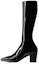 Buy Saint Laurent Otto Kulit Zip But 'Patent Black' 711038AAA4Q1000