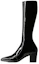 Buy Saint Laurent Otto Stivali in Pelle con Zip ''Nero Lucido'' 711038AAA4Q1000