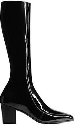 Saint Laurent Otto Stivali in Pelle con Zip ''Nero Lucido'' 711038AAA4Q1000 Order Saint Laurent Otto Stivali in Pelle con Zip ''Nero Lucido'' 711038AAA4Q1000