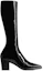 Order Saint Laurent Otto Stivali in Pelle con Zip ''Nero Lucido'' 711038AAA4Q1000