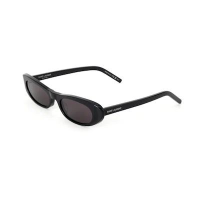 SAINT LAURENT Oval Plastic Sunglasses Unisex Fashion Eyewear 713740Y99011000