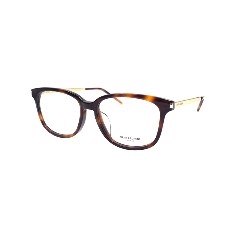 SAINT LAURENT Oval Tortoiseshell Optical Glasses Unisex Frame SL648F-002 圖 2