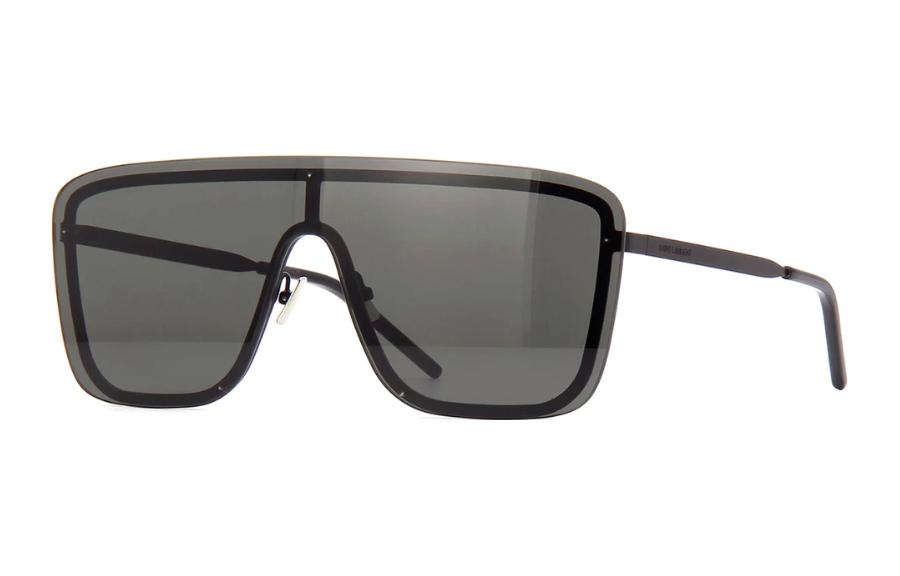 Saint Laurent Oversized Irregular UV Protection Sunglasses Unisex Black. SL364-MASK-002 圖 2