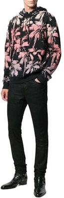 SAINT LAURENT Palm Print Hoodie Multicolored. 603300YBNX21022 Lookbook SAINT LAURENT Palm Print Hoodie Multicolored. 603300YBNX21022