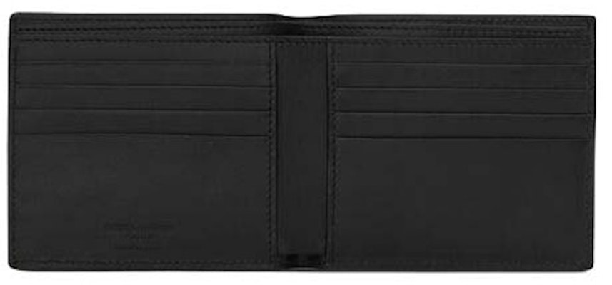 Saint Laurent Paris East/West Smooth Leather Wallet Black Order Saint Laurent Paris East/West Smooth Leather Wallet Black