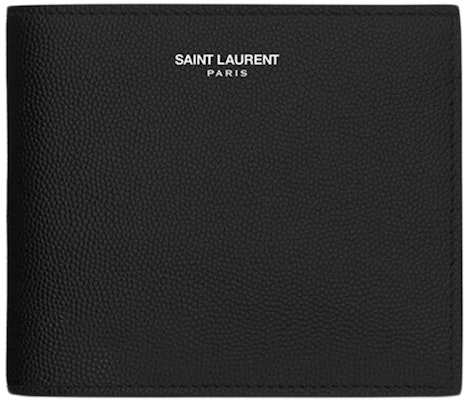 Saint Laurent Paris East/West Wallet With Coin Purse De Poudre Embossed Black Buy Saint Laurent Paris East/West Wallet With Coin Purse De Poudre Embossed Black