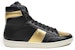 Saint Laurent Paris High-Top Sneaker 'Hitam Emas' 345416AQI101080