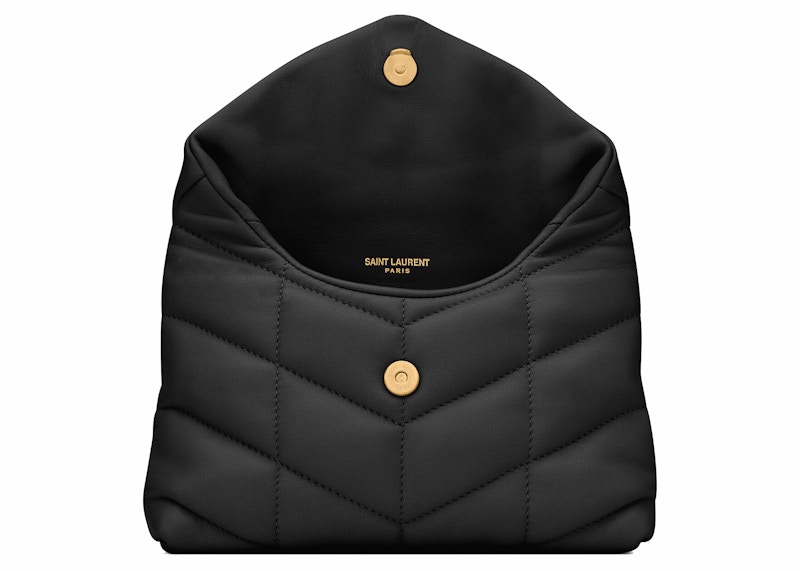Saint Laurent Pouch In Quilted Lambskin Small Black 圖 3