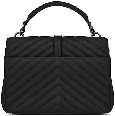 Bolso Bandolera Mediano Negro Saint Laurent Quilted College Order Bolso Bandolera Mediano Negro Saint Laurent Quilted College