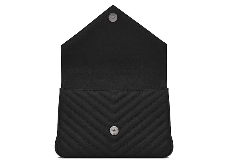 Lookbook Bolso Bandolera Mediano Negro Saint Laurent Quilted College