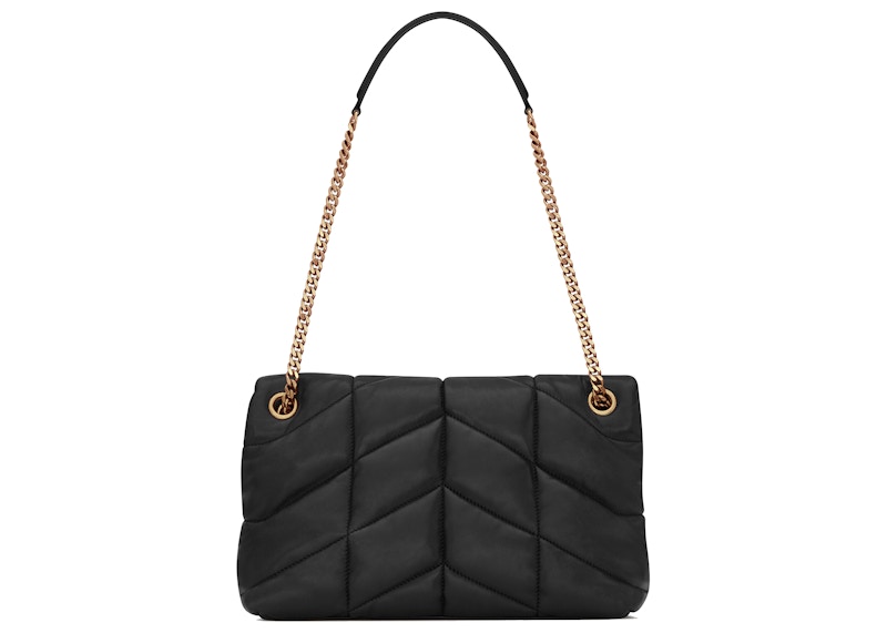 Saint Laurent Quilted Puffer Bag Small Black 圖 2