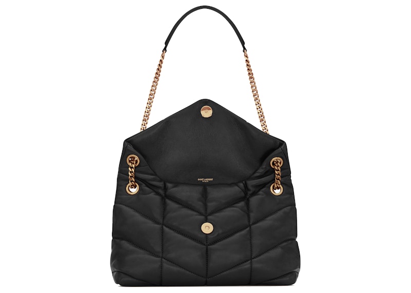 Saint Laurent Quilted Puffer Bag Small Black 圖 3