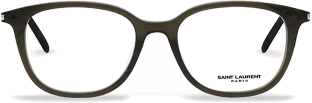 圣罗兰矩形标志方形绿色光学眼镜 男女款情侣风格 SL644/F-005 Lookbook 圣罗兰矩形标志方形绿色光学眼镜 男女款情侣风格 SL644/F-005