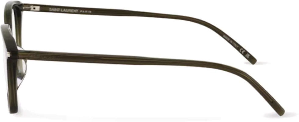 圣罗兰矩形标志方形绿色光学眼镜 男女款情侣风格 SL644/F-005 Shop 圣罗兰矩形标志方形绿色光学眼镜 男女款情侣风格 SL644/F-005