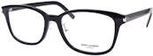 Buy SAINT LAURENT 矩形輕量光學眼鏡 男女情侶款框架 SL288J-SLIM-001