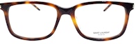 Lookbook 생 로랑 사각 거북등 안경 유니섹스 비즈니스 스타일 SL684F-002