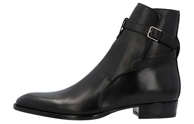 Saint Laurent Retro Casual Short Boots 'Black' 6304821YL001000