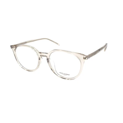 SAINT LAURENT Retro Round Frame Optical Glasses Unisex Couple Style Eyewear SL681F-003