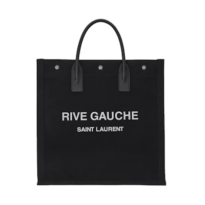 Saint Laurent Rive Gauche North/South Tote Black